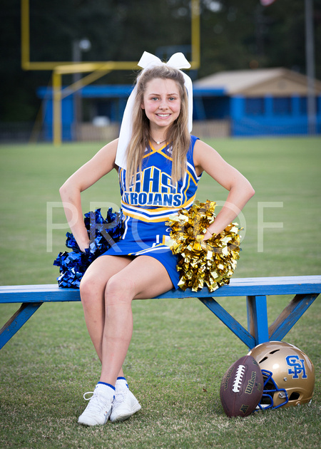 deVille Photography | 8th Grade Cheerleaders